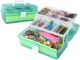 Set Creativo de DIY en Maleta Verde Extensible – Arte y Manualidades para Niños

