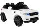 Coche Eléctrico para Niños HL1638 Blanco con Control Remoto y Asiento de Ecopiel