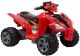 Quad Eléctrico Infantil en Rojo - Vehículo a Batería de 12V con Control Remoto y Efectos de Sonido