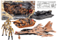 Set Militar con Tanque, Jet y Soldados – Luces y Sonidos