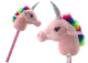 Cabeza de Unicornio de Peluche | Hobby Horse con Sonidos de Caballo - Juguete para Niñas