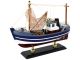 Modelo Coleccionable de Barco con Mástiles de Madera