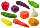 Set de Vegetales de Juguete - 24 Piezas Suaves y Seguras para Niños
