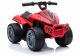 Quad Eléctrico Infantil TR1805 Rojo con Motor 35W y Batería 6V - Velocidad hasta 3 km/h