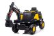 Excavadora Eléctrica Infantil Volvo DK-VE888 24V LEAN CARS - Amarilla