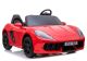 Coche Eléctrico Infantil YSA021A 24V LEAN CARS - Rojo Metalizado
