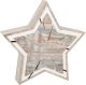 Estrella brillante grande con luz, 34 x 7 x 32 cm 