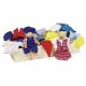 Familia oso, caja con ropa, Benna & Bennoh