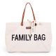 Bolso familiar Family Bag Osito Blanco Crudo , Childhome