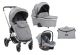 Carrito de bebé 3en1 Vicenza Premium Gris