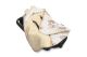 Manta Envolvente para Capazo de Muselina - Conejito Beige