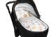 Conjunto para Cochecito de Bebé: Manta y Almohada en Muselina - Zodiaco Gris