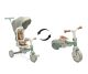 Triciclo Transformable en Bicicleta Faro menta