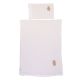 Funda nórdica + Funda almohada 100 x 140 Melagne Beige + Muselina Osito