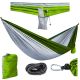 Hamaca ultraligera para camping, viaje, playa, jardín, 260 x 140 cm