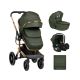 Cochecito para Bebés Irene 3 en 1 , Kikkaboo color gris