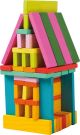 Juego de construcción de madera - 70 piezas