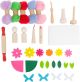 Juego de fieltro para Niños con diferentes materiales 
