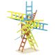 Juego de equilibrio, escaleras