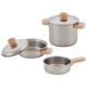 Juego de cocina, 2 ollas y 1 sartén