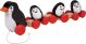 Juguete de arrastre Familia de pingüinos