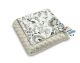 Manta MINKY GRIS FOLK 75 x 100 Ligera