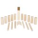 Kubb, un juego vikingo,en bolsa de algodón