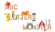 letras de bambú decorativas