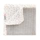 Manta Reversible Sensitive gris 70x70 cm de Norababybags