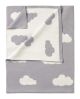 Manta reversible Nubes - Clair de Lune