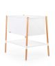 Minicuna Evolux blanca y natural Childhome , 50 x 90 cm