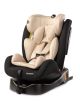 Silla de Coche MOKKI Grupo 0/1/2/3 desde 0 hasta 36 KG ISOFIX , 360º y Top Teather en Color Beige