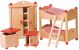 Muebles para habitación de casa de muñecas , Goki