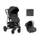 Silla de Paseo convertible en Capazo Nala Black Kikkaboo