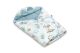 Saco para capazo y Grupo 0 en Terciopelo Velvet XL - Modelo Picnic Peach
