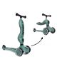 Patinete Highwaykick One Verde Forest – Convertible con Asiento para Niños 1-5 Años