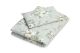Juego de cuna de Terciopelo Lily Gris