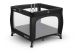 Parque de Bebé Cuadrado Quadra Black - Ligero y Práctico