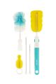 Set de Cepillos para Botellas, Tetinas y Pajitas - Limpieza Precisa y Eficiente