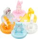 Puzzle para encajar en colores pastel