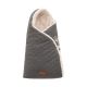 Saco Capazo Cruzado Soft Winter Gris: Confort y Calidez