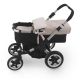 Colcha Impermeable + Saco invierno + Colchoneta para Capazo Dulce Vichy Rosa Norababybags 