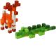 Set de construcción de madera Cubika World animal