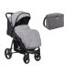 Silla de paseo Ligera Eva en color Gris, Kikkaboo