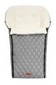 Saco para silla de Paseo Acolchado Polar Impermeable color Gris