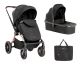 Carrito de Bebé 2en1 Kara Negro: Elegancia y Funcionalidad desde el Nacimiento hasta los 22 kg