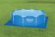 Tapiz de Suelo para Piscina 335x335 cm de PVC Resistente