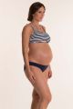 Top Deportivo Bikini premamá Listado Alba Marino , Pez D'Or