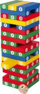 Torre de Números - Juguete de madera