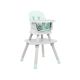 Trona 6 en 1 Eat and Play color Menta,  Kikkaboo